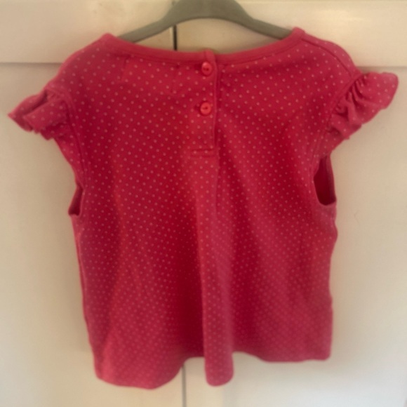 Pink polka dot pineapple tshirt 4T Boutique Brand Lily Pad adorable! - Picture 4 of 4